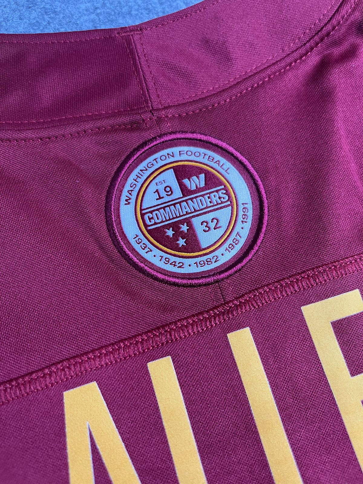 Jonathan Allen #93 - Washington Commanders Home - Nike Limited (L) - Maillot NFL
