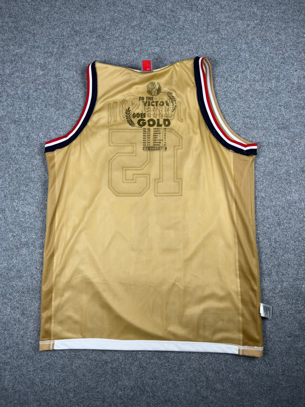 Magic Johnson #15 - Team USA Dream Team Anniversary J.O 1992 - Nike (XL) - Maillot NBA