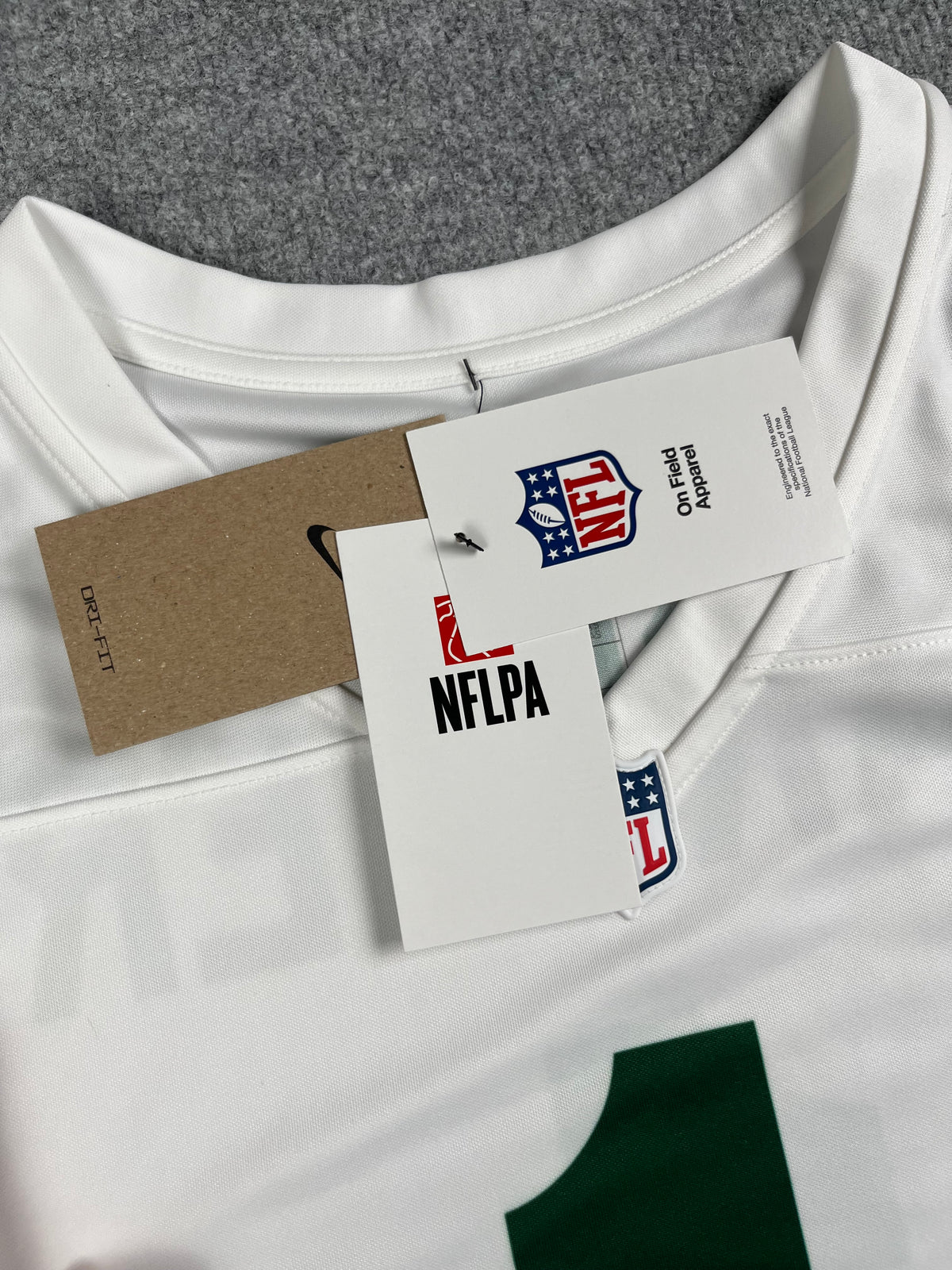 Sauce Gardner #1 - New York Jets Away 2022-2025 - Nike (XL) - Maillot NFL