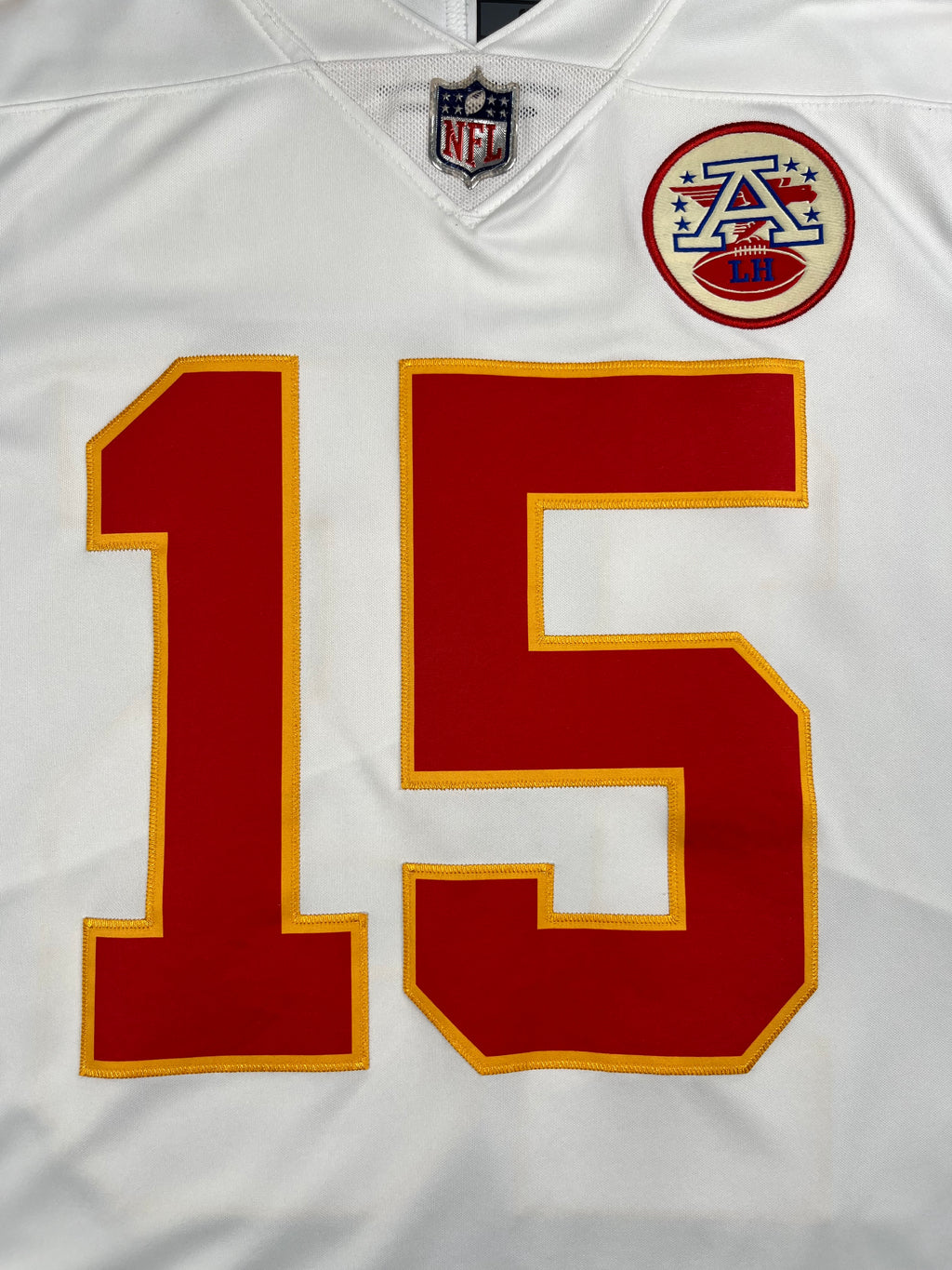 Patrick Mahomes #15 - Kansas City Chiefs Away 2017-2026 - Nike Limited (S) - Maillot NFL