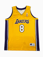 Kobe Bryant #8 - Los Angeles Lakers Home 2000-2006 - Champion (XXL) - Maillot NBA