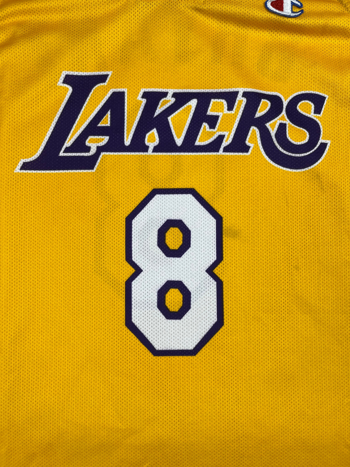 Kobe Bryant #8 - Los Angeles Lakers Home 2000-2006 - Champion (XXL) - Maillot NBA