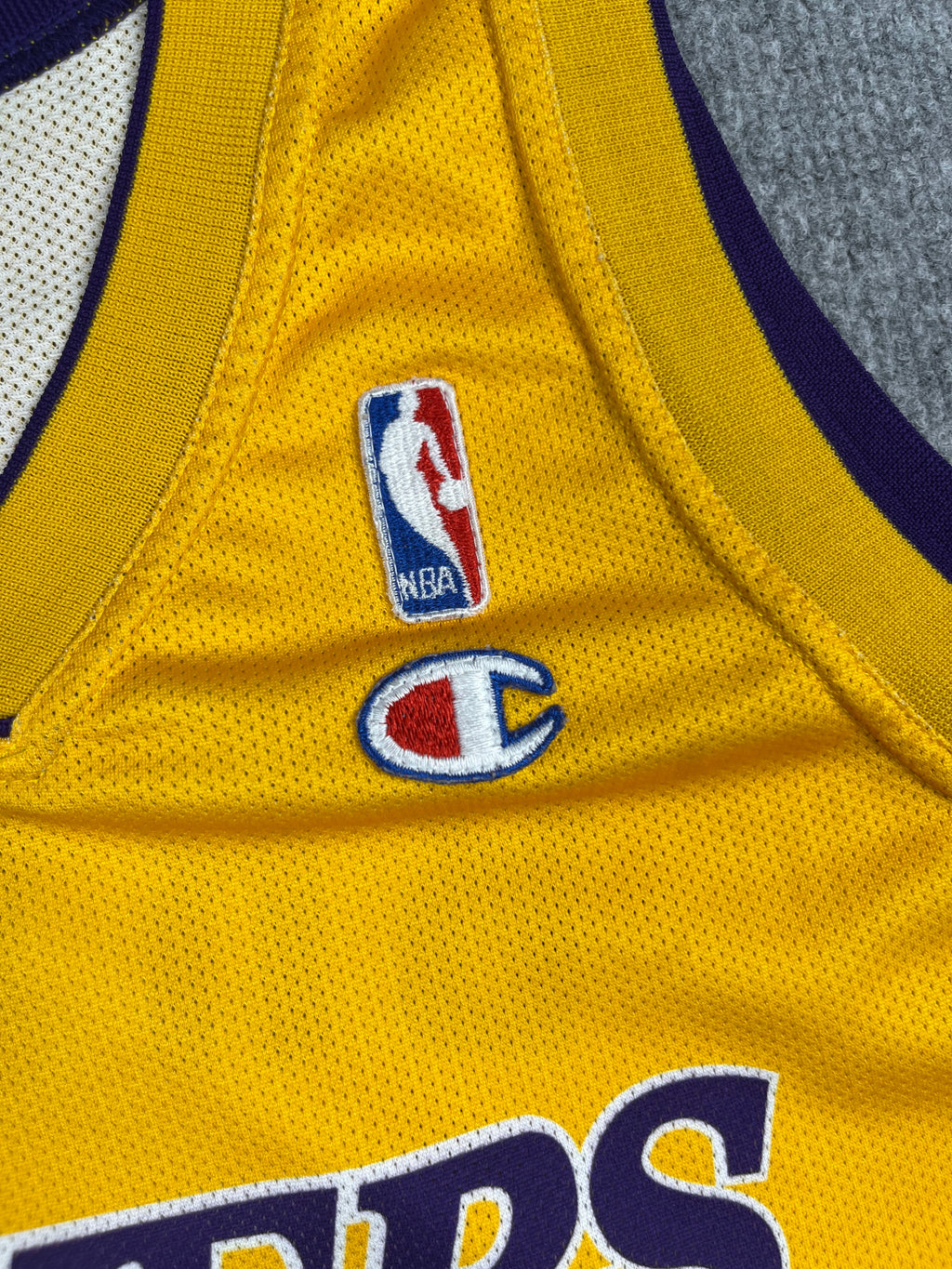 Kobe Bryant #8 - Los Angeles Lakers Home 2000-2006 - Champion (XXL) - Maillot NBA