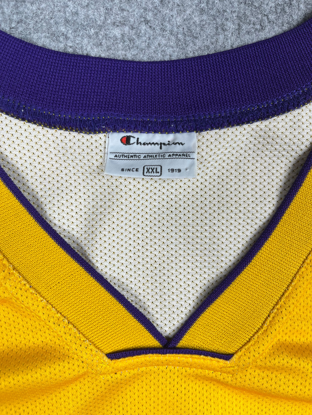 Kobe Bryant #8 - Los Angeles Lakers Home 2000-2006 - Champion (XXL) - Maillot NBA