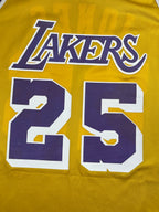 Eddie Jones #25 - Los Angeles Lakers Home 1995-1999 - Champion (M) - Maillot NBA