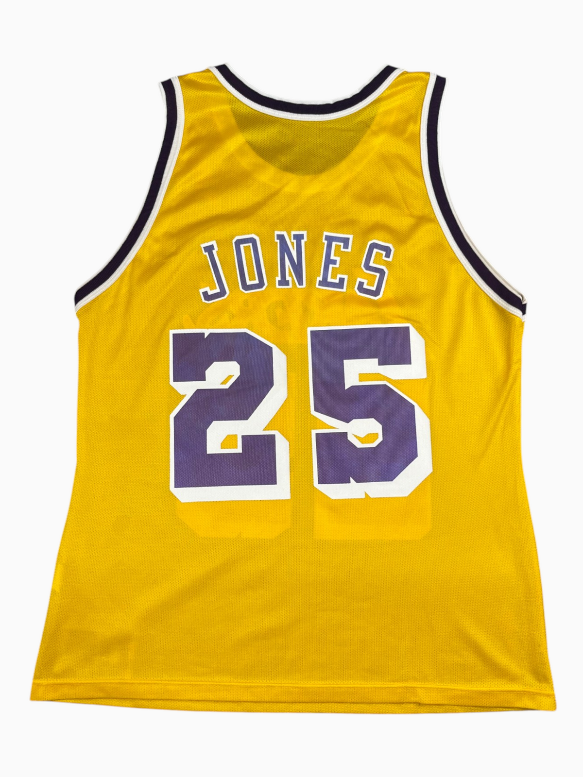 Eddie Jones #25 - Los Angeles Lakers Home 1995-1999 - Champion (M) - Maillot NBA
