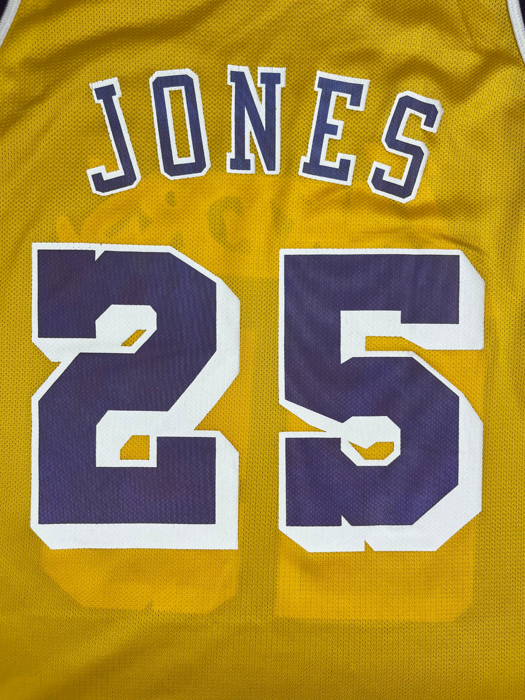 Eddie Jones #25 - Los Angeles Lakers Home 1995-1999 - Champion (M) - Maillot NBA