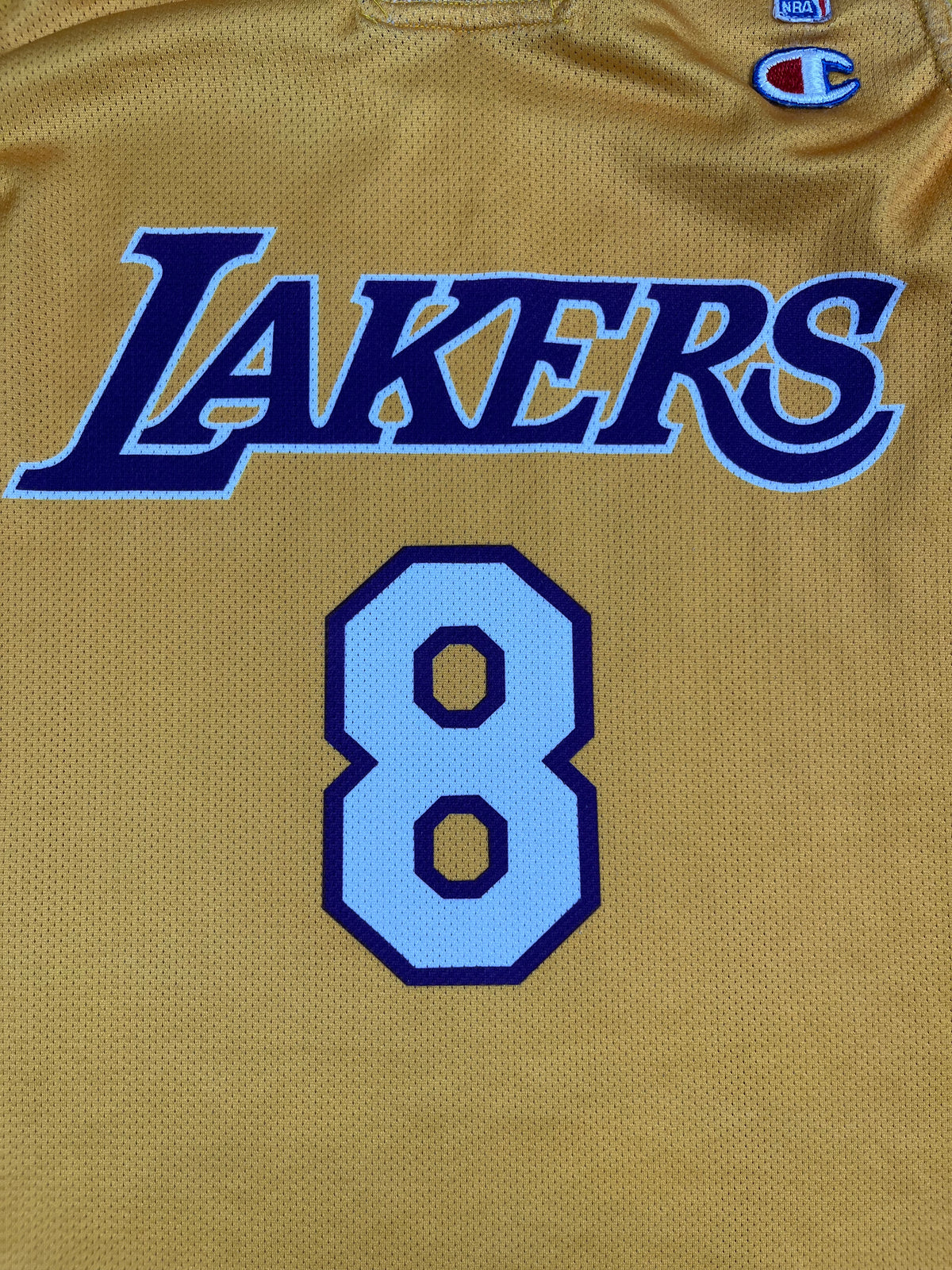 Kobe Bryant #8 - Los Angeles Lakers Home 2000-2006 - Champion (L) - Maillot NBA