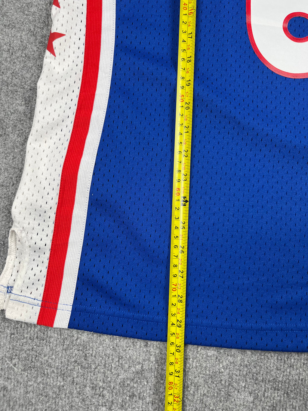 Julius Erving #6 - Philadelphie 76ers Away 1976-1977 - Mitchell & Ness (L) - Maillot NBA