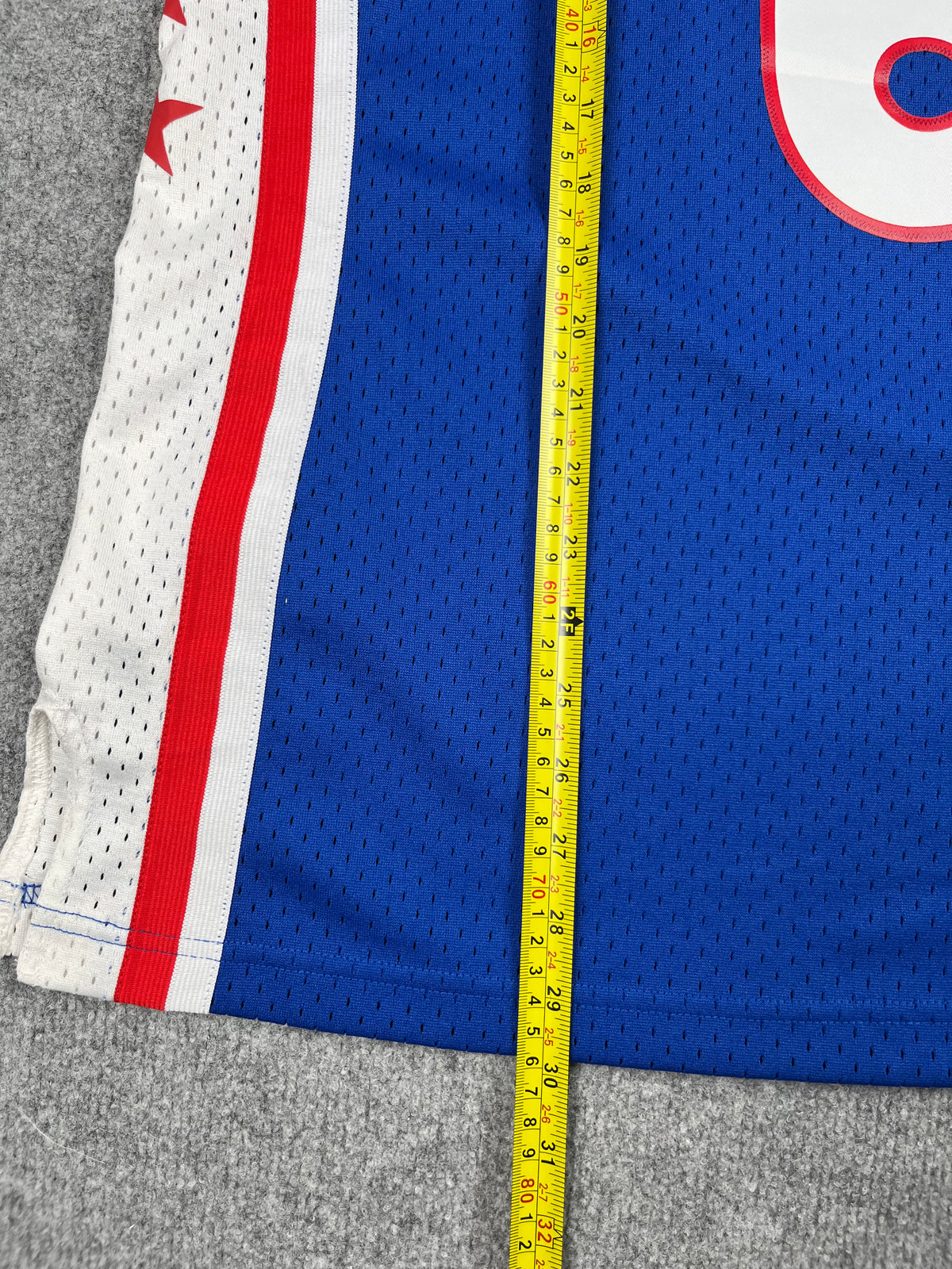 Julius Erving #6 - Philadelphie 76ers Away 1976-1977 - Mitchell & Ness (L) - Maillot NBA