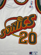 Gary Payton #20 - Seattle SuperSonics Home 1996-2001 - Champion (S) - Maillot NBA