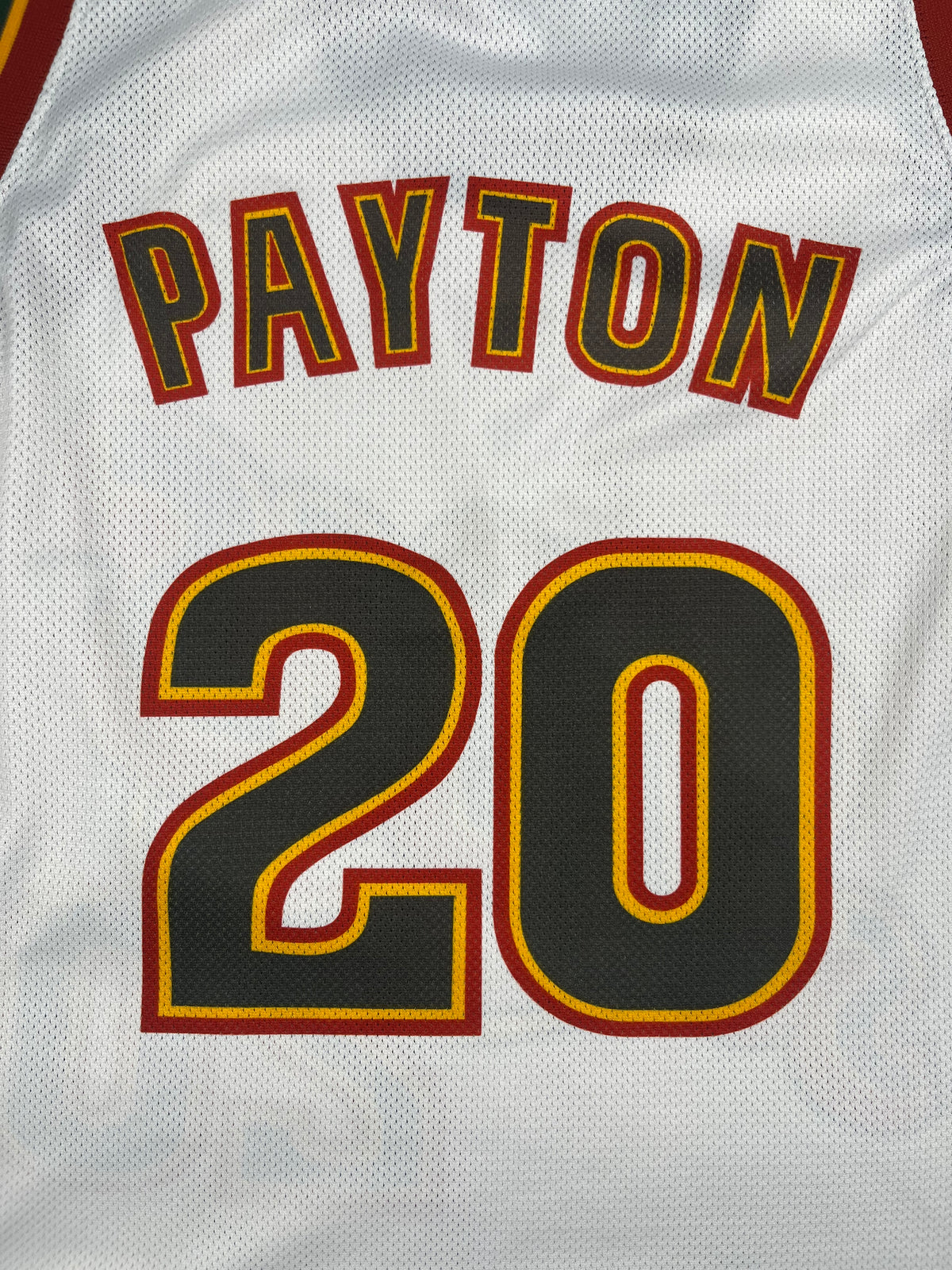 Gary Payton #20 - Seattle SuperSonics Home 1996-2001 - Champion (S) - Maillot NBA