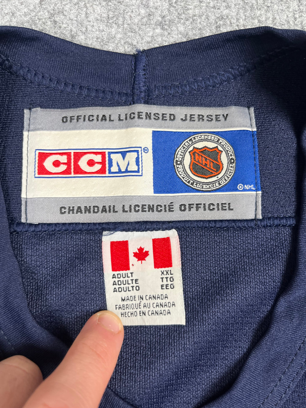 Maillot NHL - Montréal Canadiens Alternate 2000-2006 - CCM (XXL) - Maillot NHL