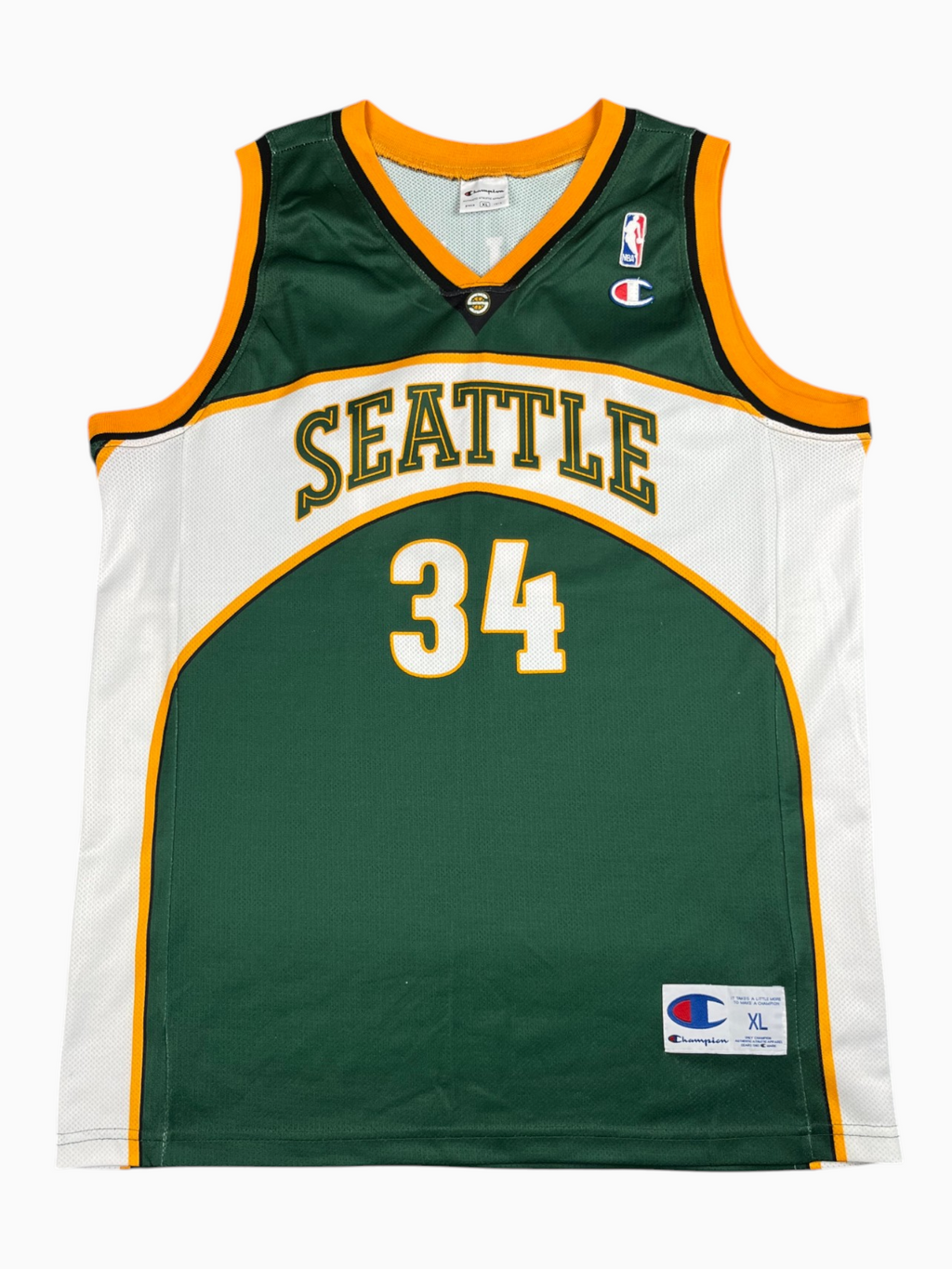Ray Allen #34 - Seattle SuperSonics Away 2003-2007 - Champion (XL) - Maillot NBA