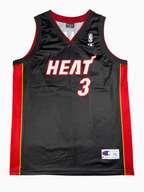 Dwayne Wade #3 - Miami Heat Away 2004-2010 - Champion (XXL) - Maillot NBA