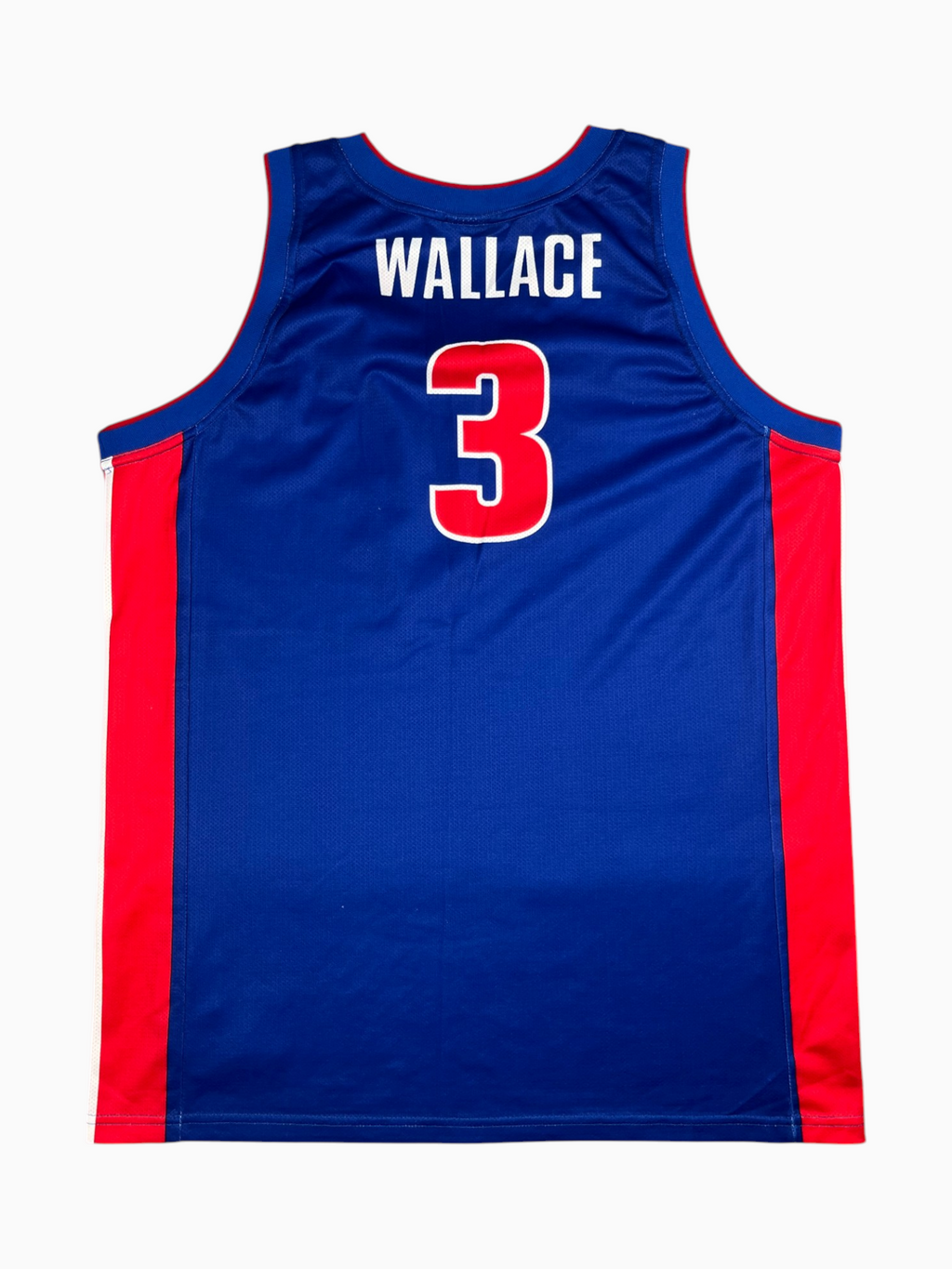 Ben Wallace #3 - Detroit Pistons Away 2002-2006 - Champion (XXL) - Maillot NBA
