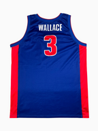 Ben Wallace #3 - Detroit Pistons Away 2002-2006 - Champion (XXL) - Maillot NBA
