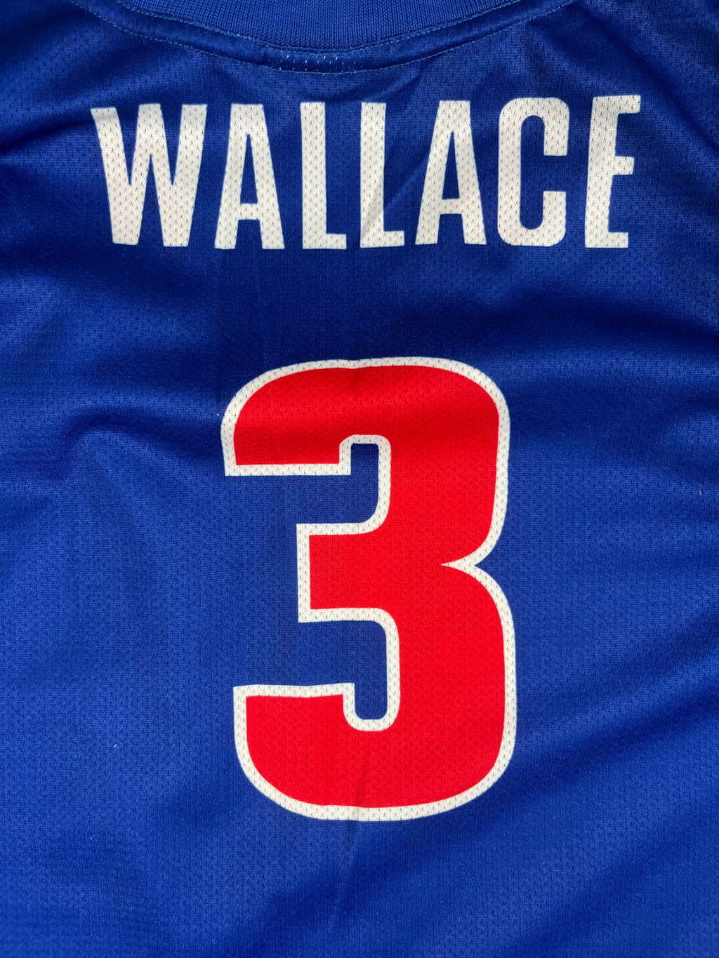Ben Wallace #3 - Detroit Pistons Away 2002-2006 - Champion (XXL) - Maillot NBA