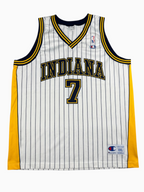 Jermaine O'Neal #7 - Indiana Pacers Home 2001-2005 - Champion (XXL) - Maillot NBA