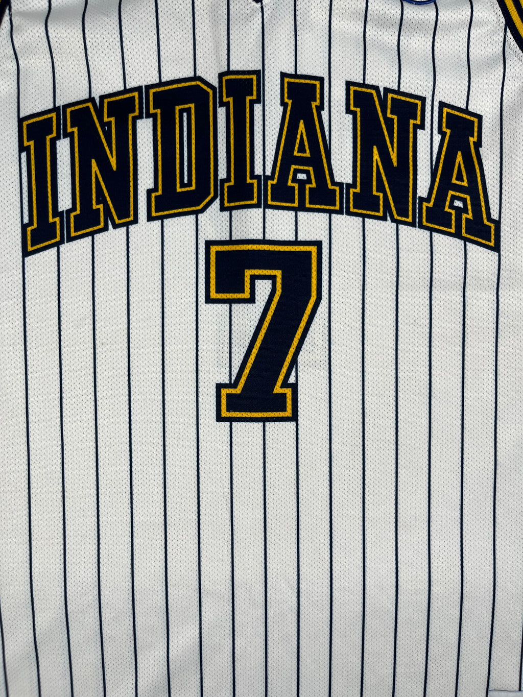 Jermaine O'Neal #7 - Indiana Pacers Home 2001-2005 - Champion (XXL) - Maillot NBA
