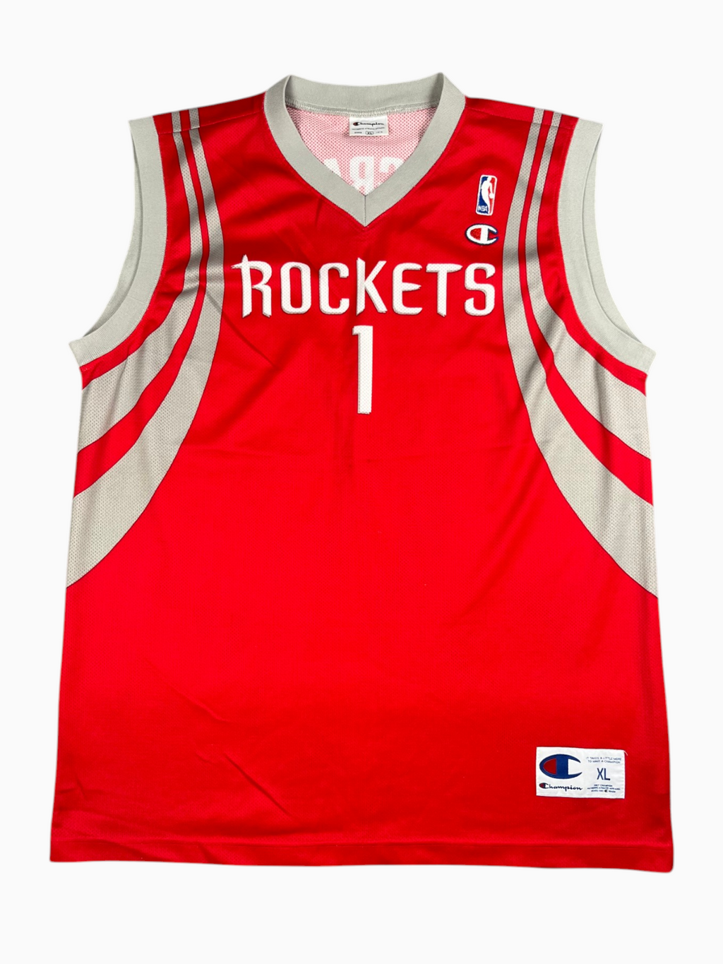 Tracy McGrady #1 - Houston Rockets Away 2005-2010 - Champion (XL) - Maillot NBA
