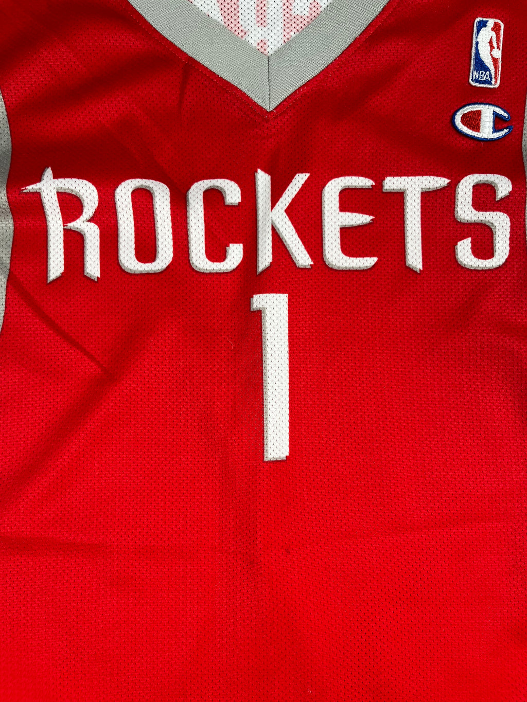 Tracy McGrady #1 - Houston Rockets Away 2005-2010 - Champion (XL) - Maillot NBA
