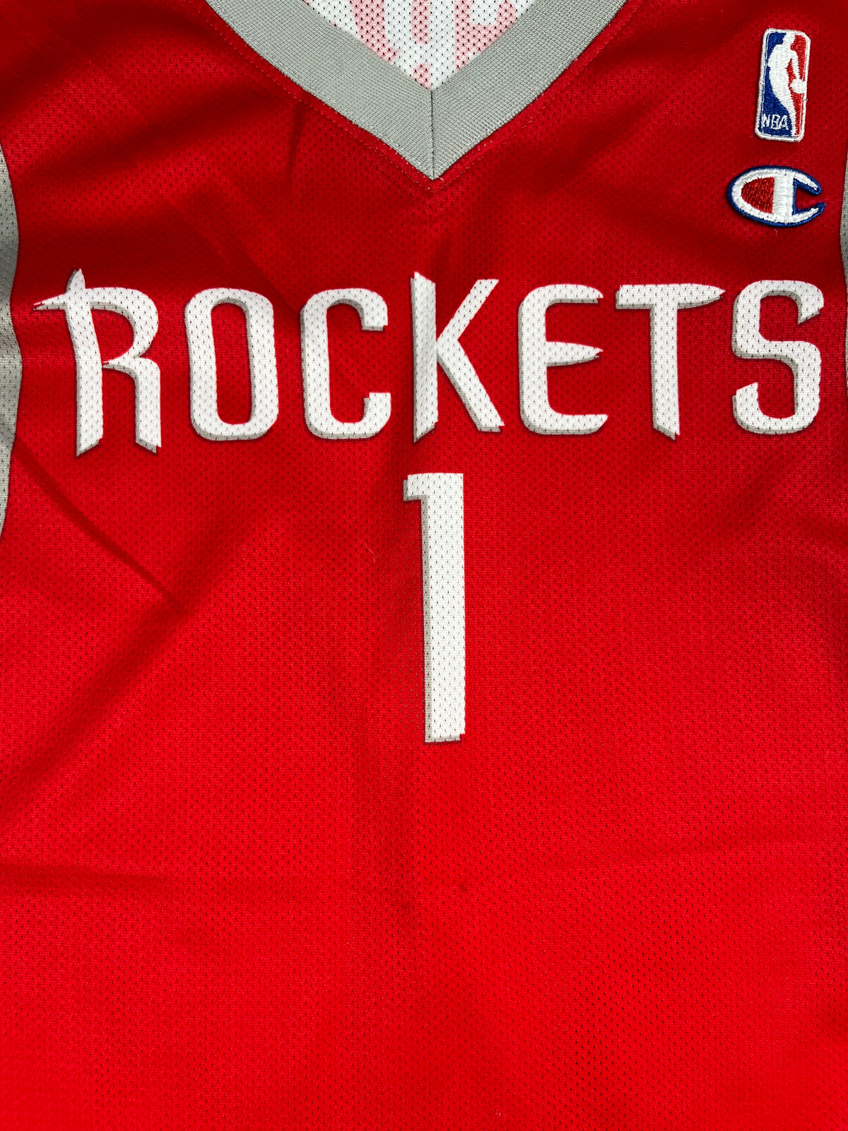 Tracy McGrady #1 - Houston Rockets Away 2005-2010 - Champion (XL) - Maillot NBA