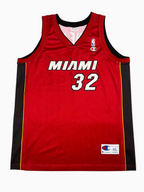 Shaquille O'neal #32 - Miami Heat Alternate 2005-2008 - Champion (XXL) - Maillot NBA