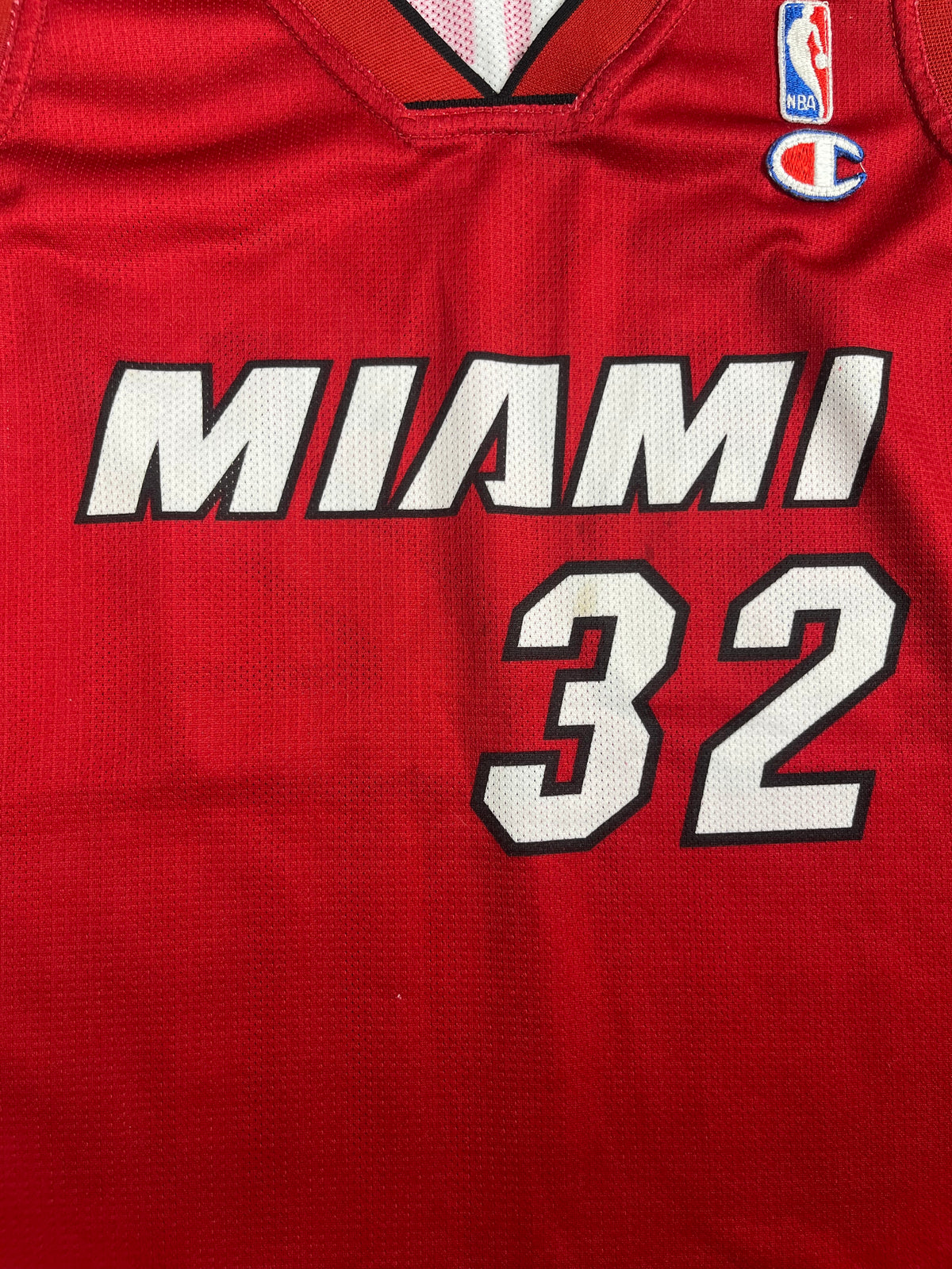 Shaquille O'neal #32 - Miami Heat Alternate 2005-2008 - Champion (XXL) - Maillot NBA