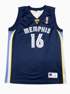 Pau Gasol #16 - Memphis Grizzlies Away 2005-2008 - Champion (XL) - Maillot NBA