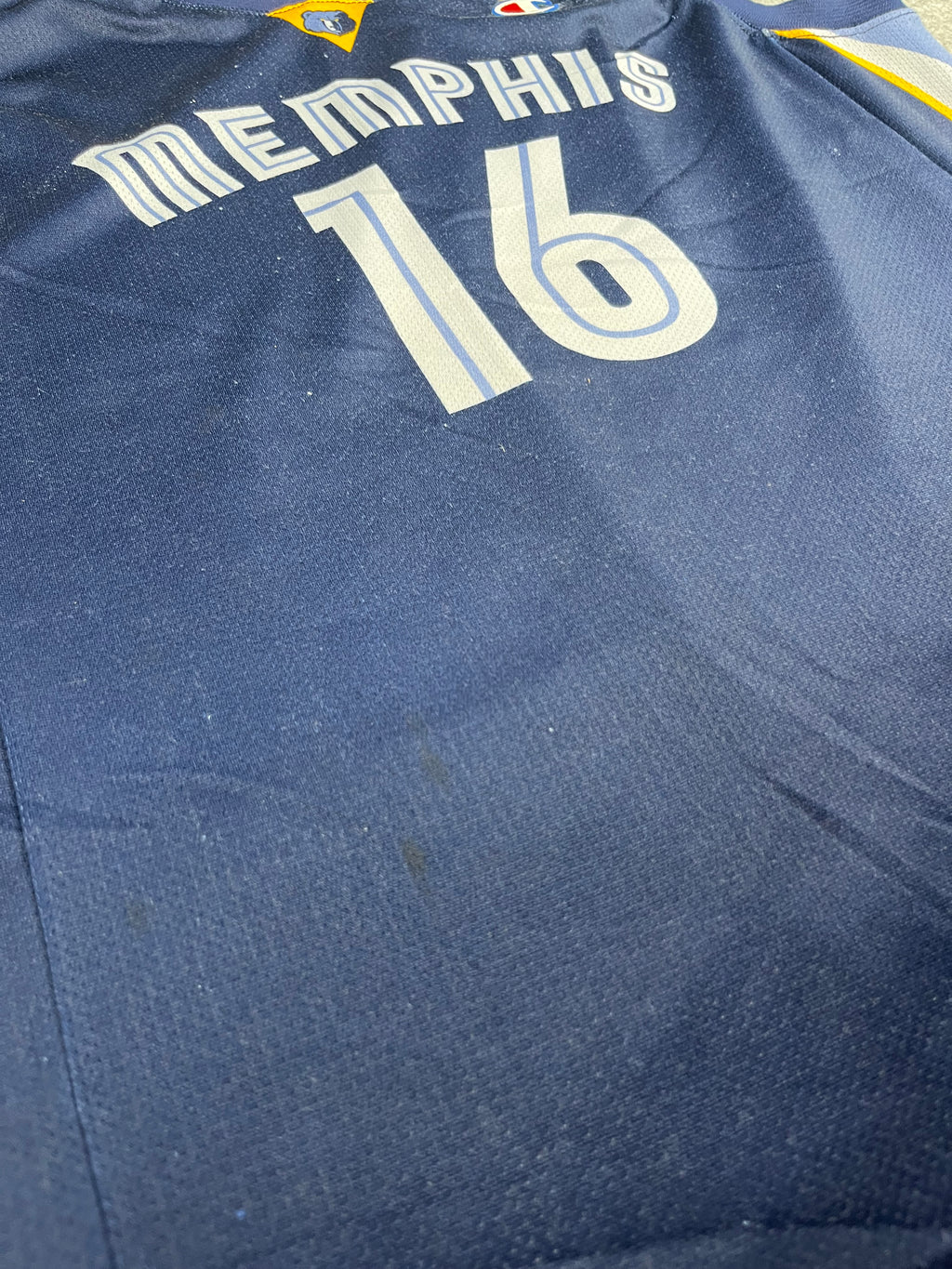 Pau Gasol #16 - Memphis Grizzlies Away 2005-2008 - Champion (XL) - Maillot NBA