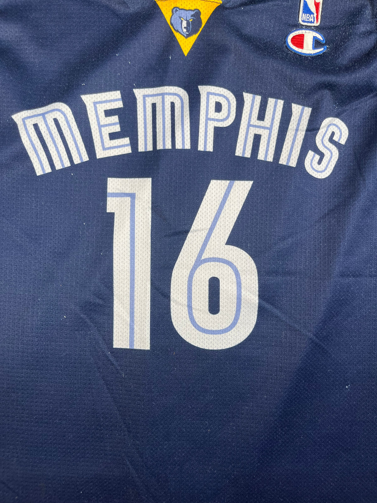 Pau Gasol #16 - Memphis Grizzlies Away 2005-2008 - Champion (XL) - Maillot NBA