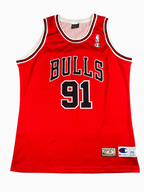 Dennis Rodman #91 - Chicago Bulls Away 1995-1998 - Champion (XXL) - Maillot NBA