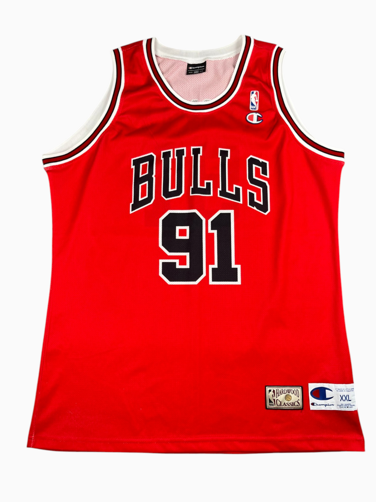 Dennis Rodman #91 - Chicago Bulls Away 1995-1998 - Champion (XXL) - Maillot NBA