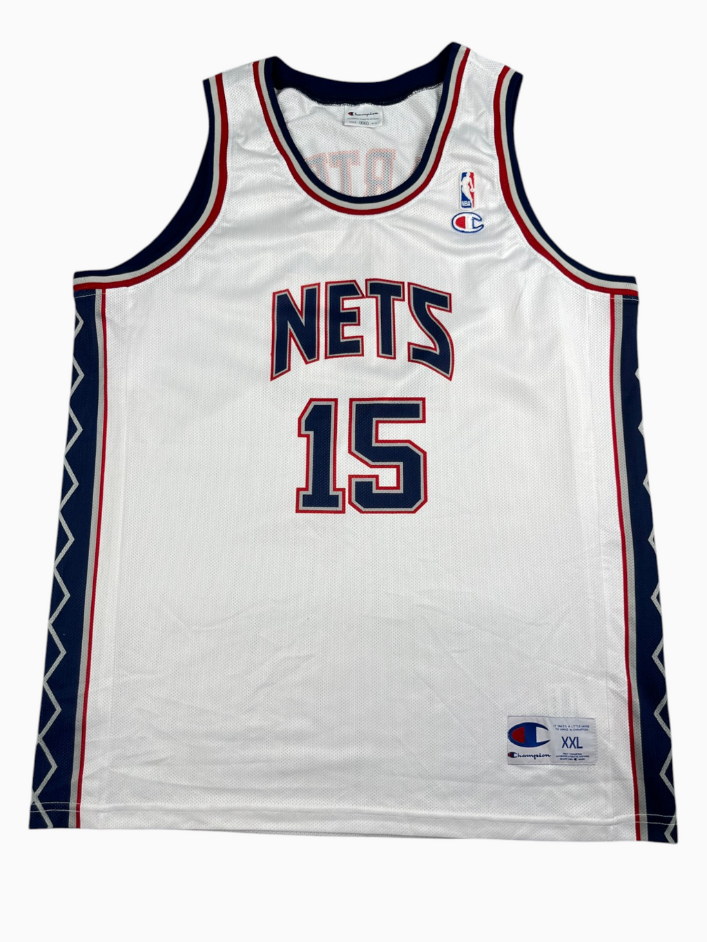 Vince Carter #15 - New Jersey Nets Home 2005-2009 - Champion (XXL) - Maillot NBA