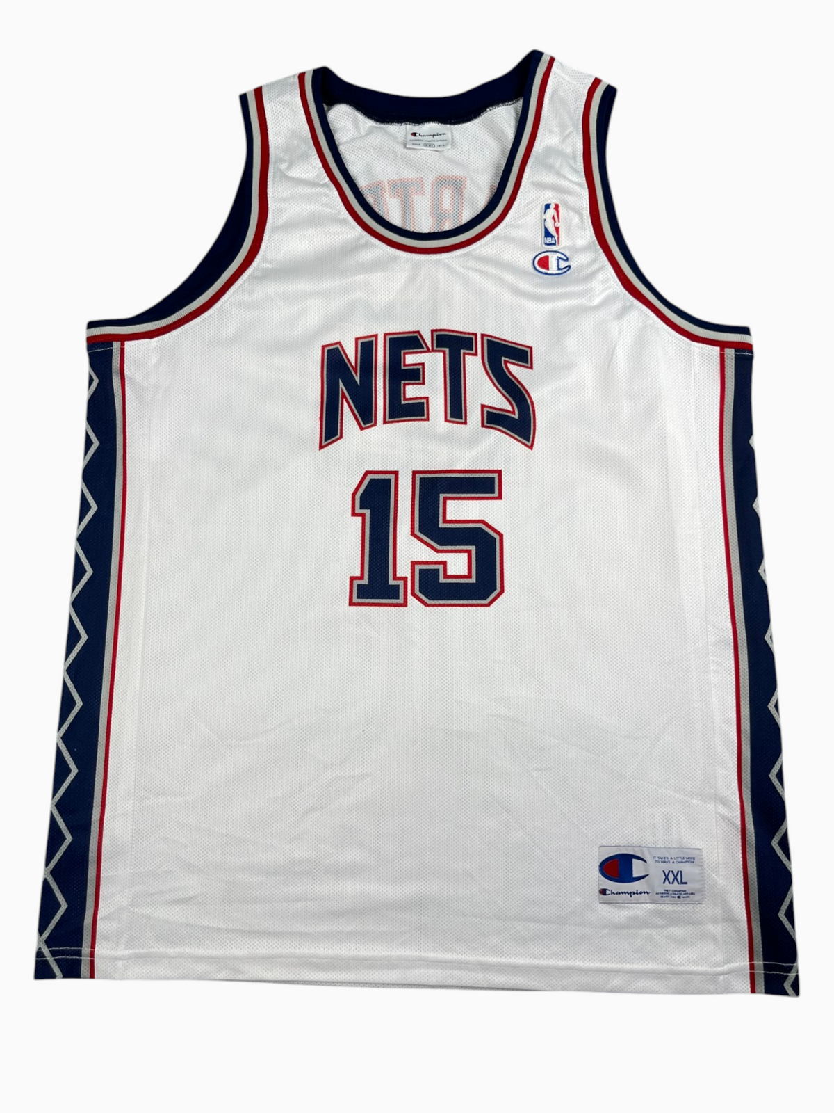 Vince Carter #15 - New Jersey Nets Home 2005-2009 - Champion (XXL) - Maillot NBA