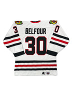 Edward Belfour #30 - Chicago Blackhawks Home 1995-1997 - Starter (L) - Maillot NHL