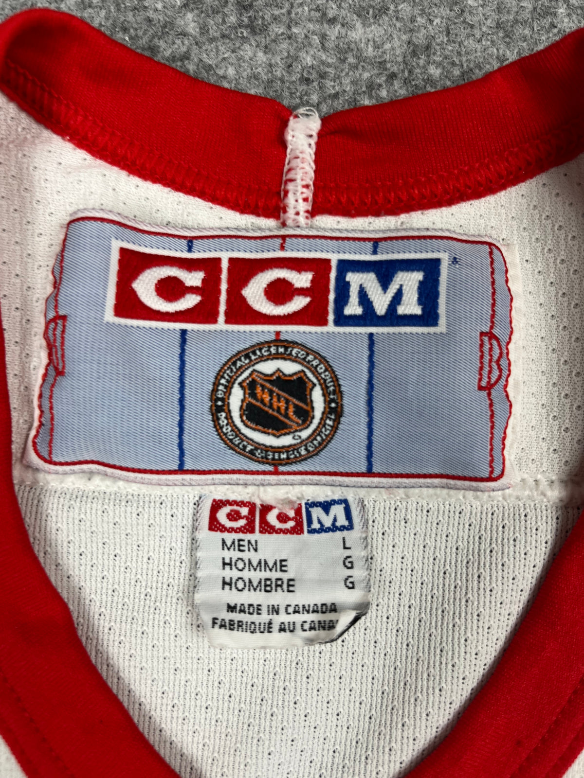 Maillot NHL - Detroit Red Wings Home 1995-1997 - CCM (L)