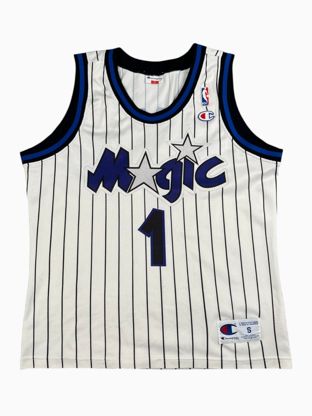Anfernee "Penny" Hardaway #1 - Orlando Magic Home 1994-1998 - Champion (S) - Maillot NBA