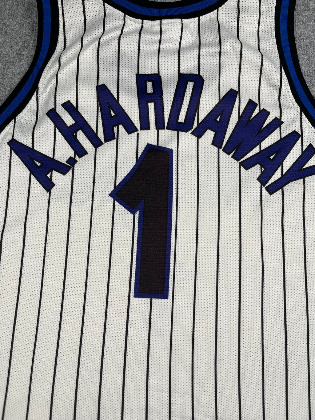 Anfernee "Penny" Hardaway #1 - Orlando Magic Home 1994-1998 - Champion (S) - Maillot NBA