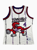 Vincenzo Esposito #4 - Toronto Raptors Home 1995-1996 - Champion (S) - Maillot NBA