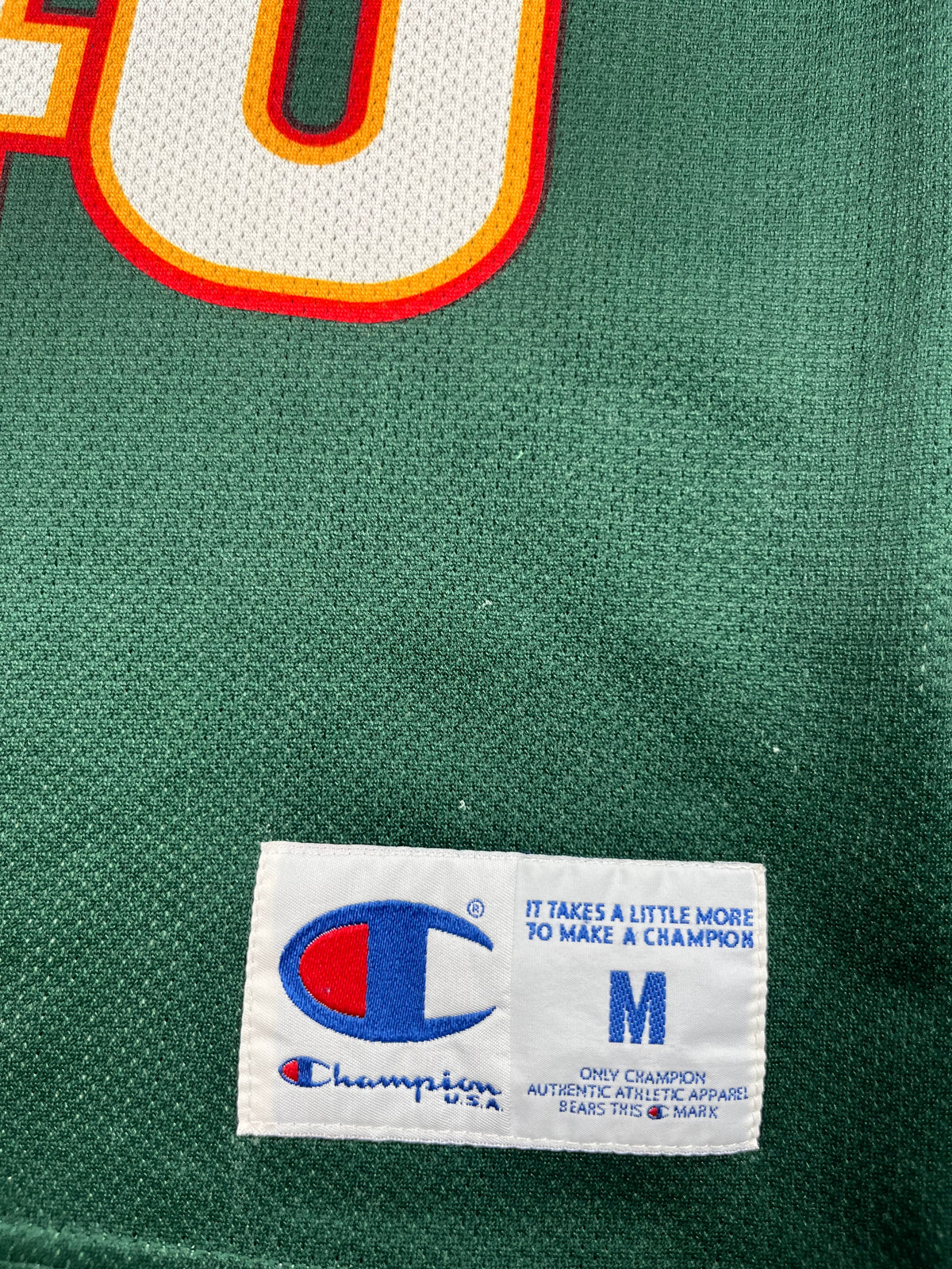 Shawn Kemp #40 - Seattle SuperSonics réversible 1996-1997 - Champion (M) - Maillot NBA