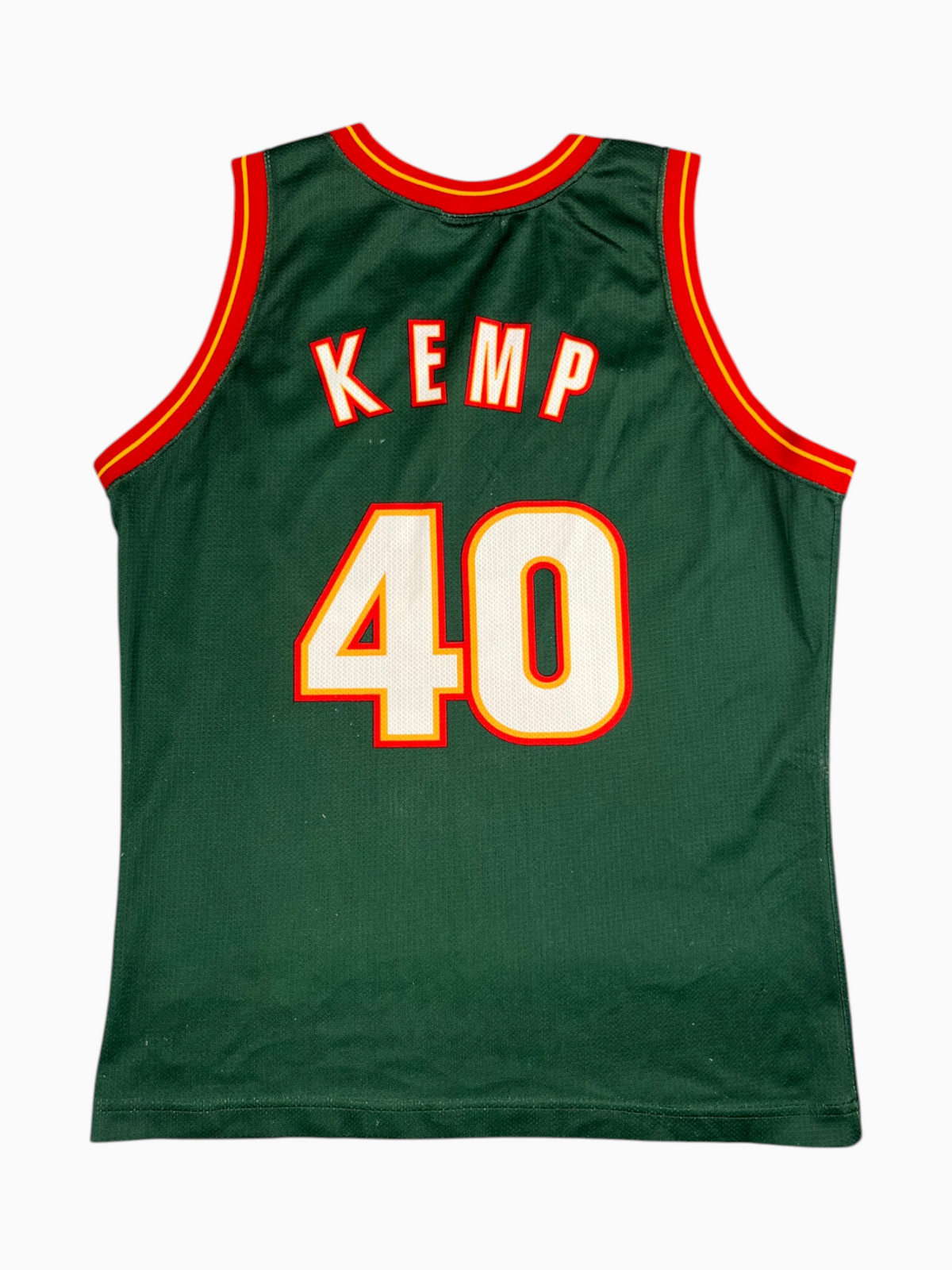 Shawn Kemp #40 - Seattle SuperSonics réversible 1996-1997 - Champion (M) - Maillot NBA