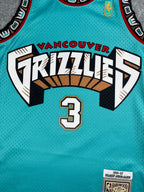 Shareef Abdur-Rahim #3 - Vancouver Grizzlies Home 1997-2001 - Mitchell & Ness (S) - Maillot NBA