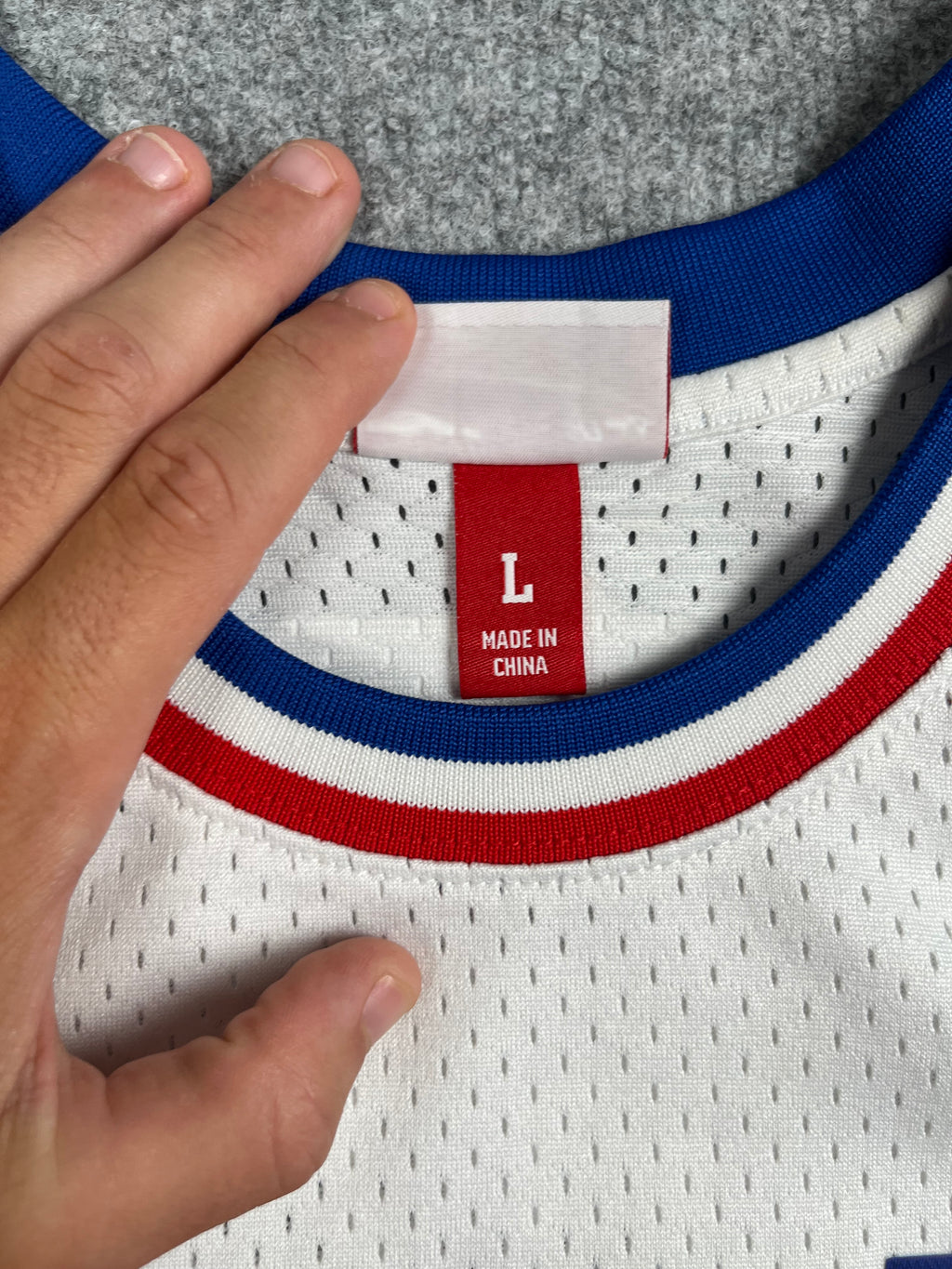 Allen Iverson #3 - Philadelphie 76ers All Star Game 2003 - Mitchell & Ness (L) - Maillot NBA