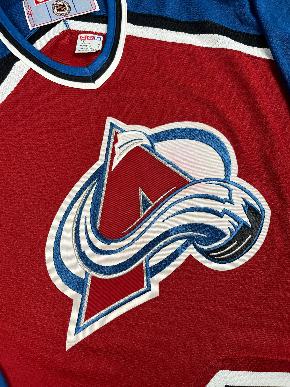 Maillot NHL - Colorado Avalanche Away 1995-1997 - CCM (L)