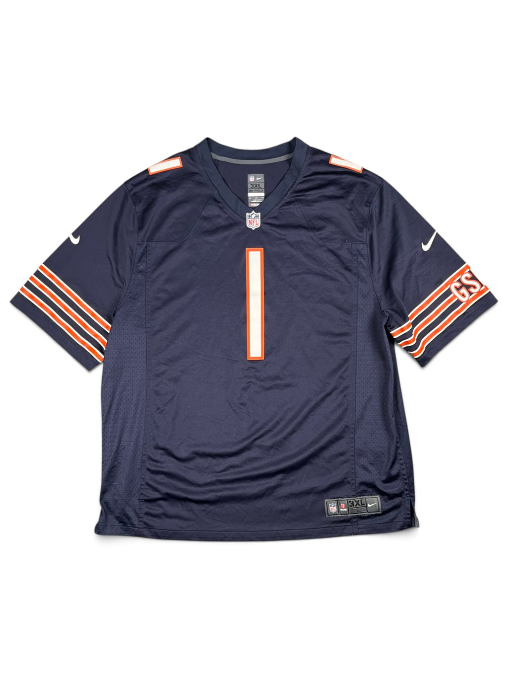 Justin Fields #1 - Chicago Bears Home 2021-2023 - Nike (3XL) - Maillot NFL