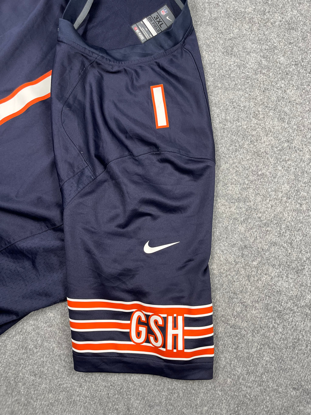 Justin Fields #1 - Chicago Bears Home 2021-2023 - Nike (3XL) - Maillot NFL