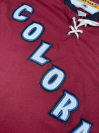 Joe Sakic #19 - Colorado Avalanche Third 2001-2004 - Koho (M) - Maillot NHL