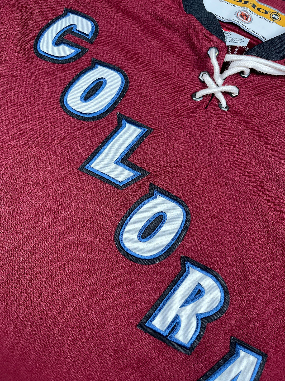 Joe Sakic #19 - Colorado Avalanche Third 2001-2004 - Koho (M) - Maillot NHL